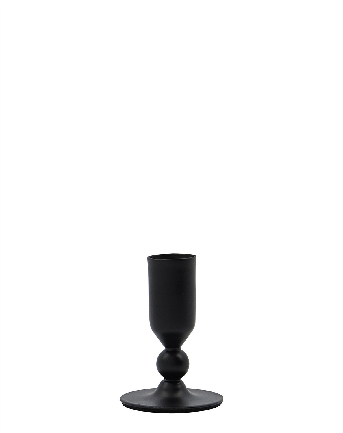 Folk Kerzenhalter S - Black Antique